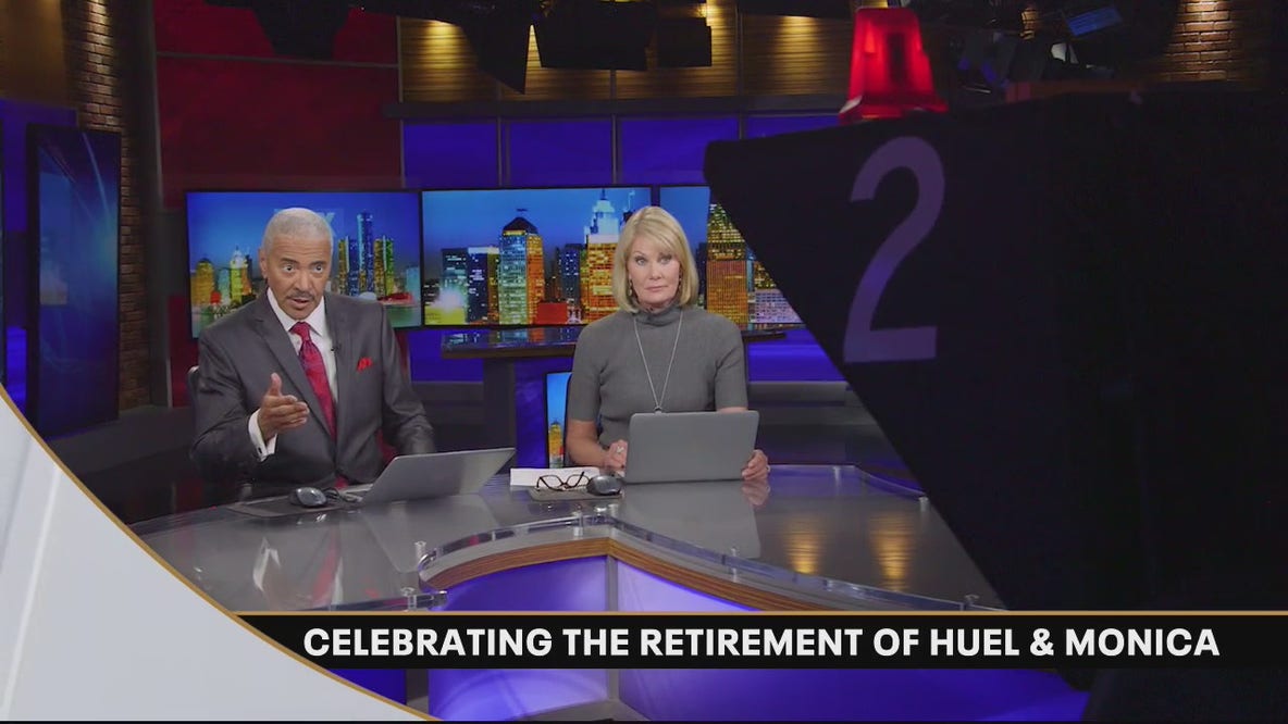 Huel and Monica - the dynamic duo who are larger than life